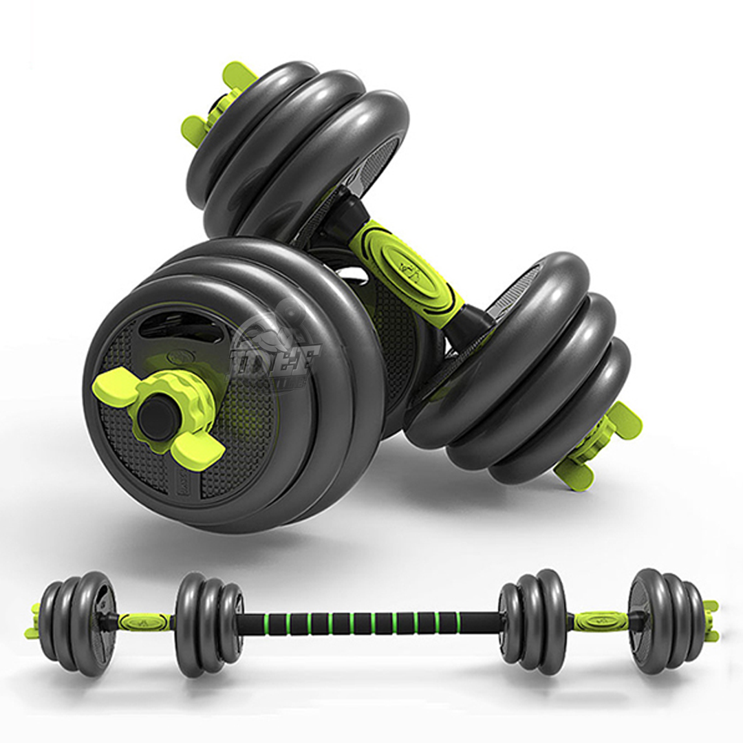 Pack De Mancuernas 40 kg Con Unión Light Green