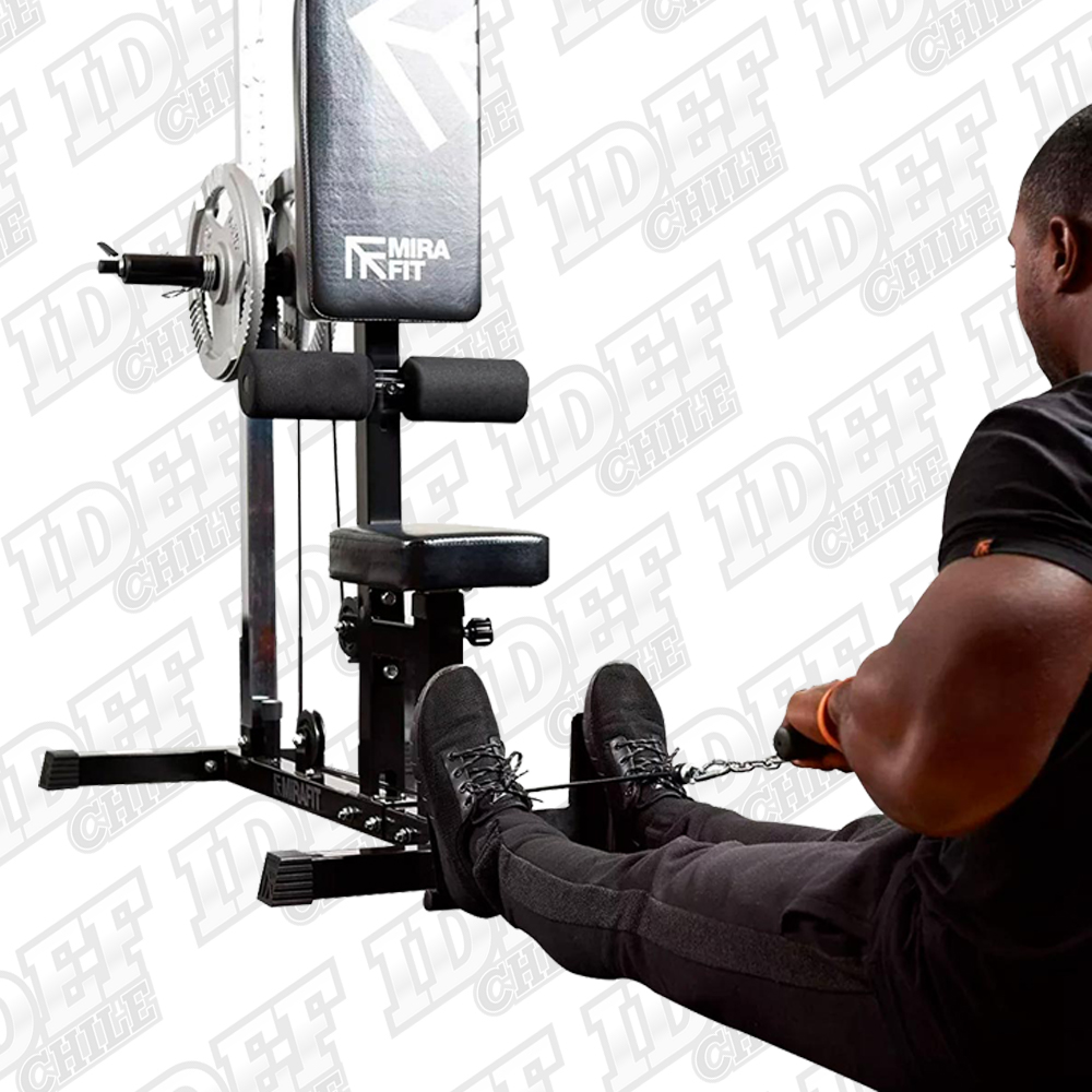 Estación Gym Polea Alta Baja Multifunción - Imagen 2
