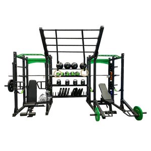 Doble jaula multi función con bancos y rig S90cr001