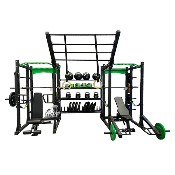 Doble jaula multi función con bancos y rig S90cr001 - Imagen 2