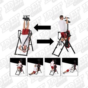 Tabla inversora 4 en 1 plegable – Pull Ups dominadas 360°