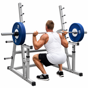 Media Jaula Squat Bench Press Rack