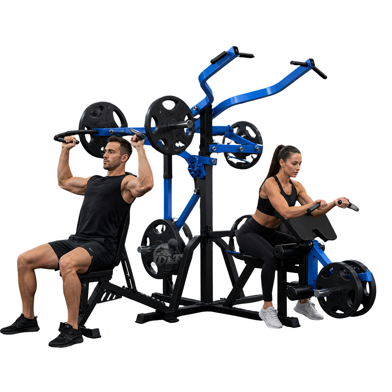 Home Gym Plate Loaded 3 Estaciones - Imagen 2