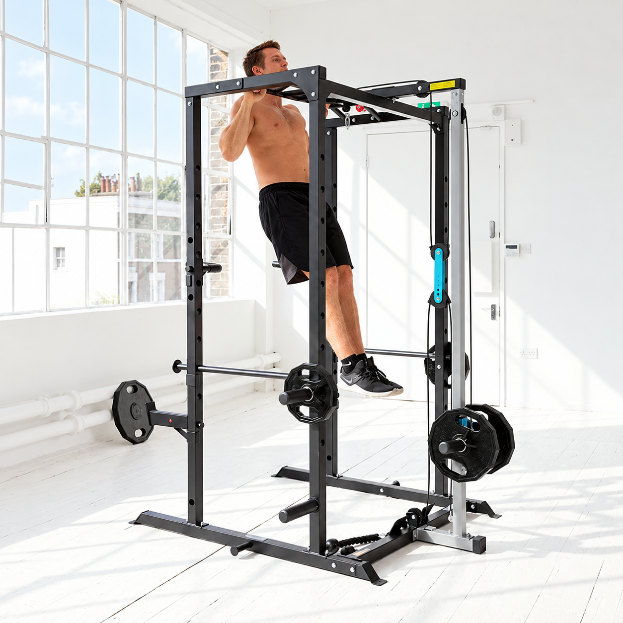 Jaula Rack Plus Polea Home - Imagen 4