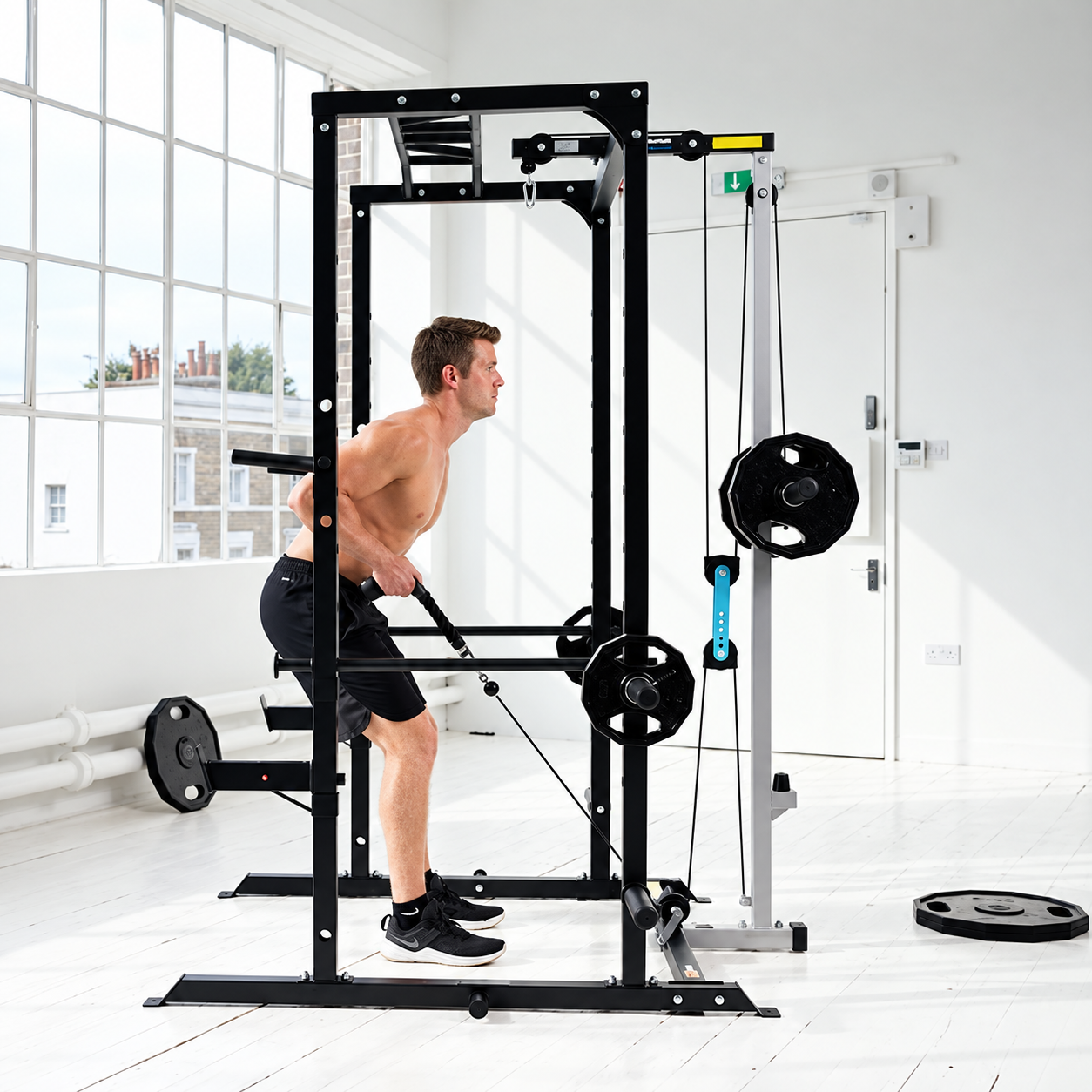 Jaula Rack Plus Polea Home - Imagen 2