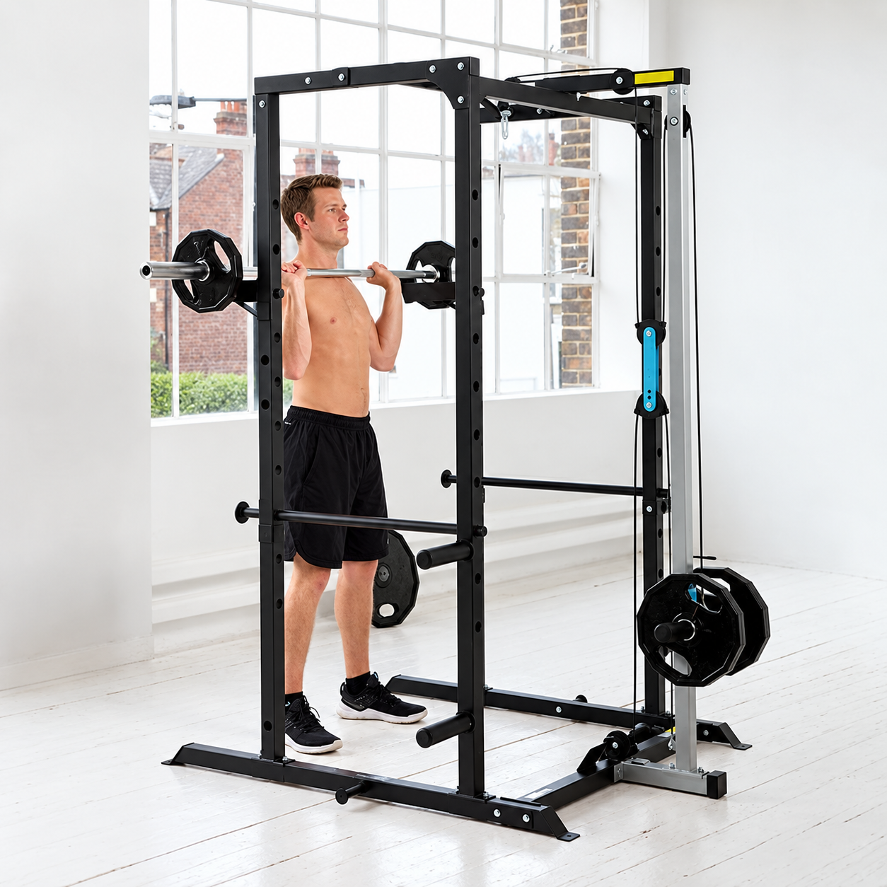 Jaula Rack Plus Polea Home - Imagen 9