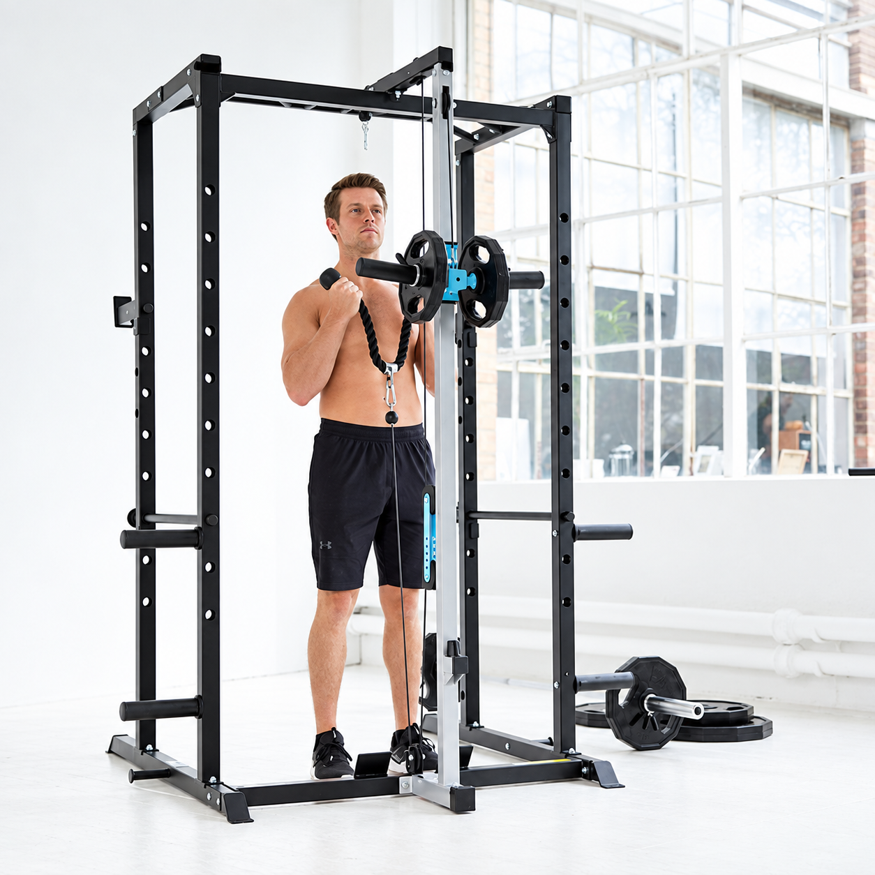Jaula Rack Plus Polea Home - Imagen 7