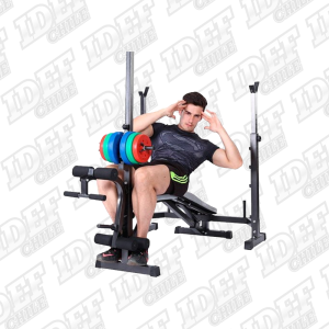 Press Banca Banco Robusto 250 kg Plus Con Polea