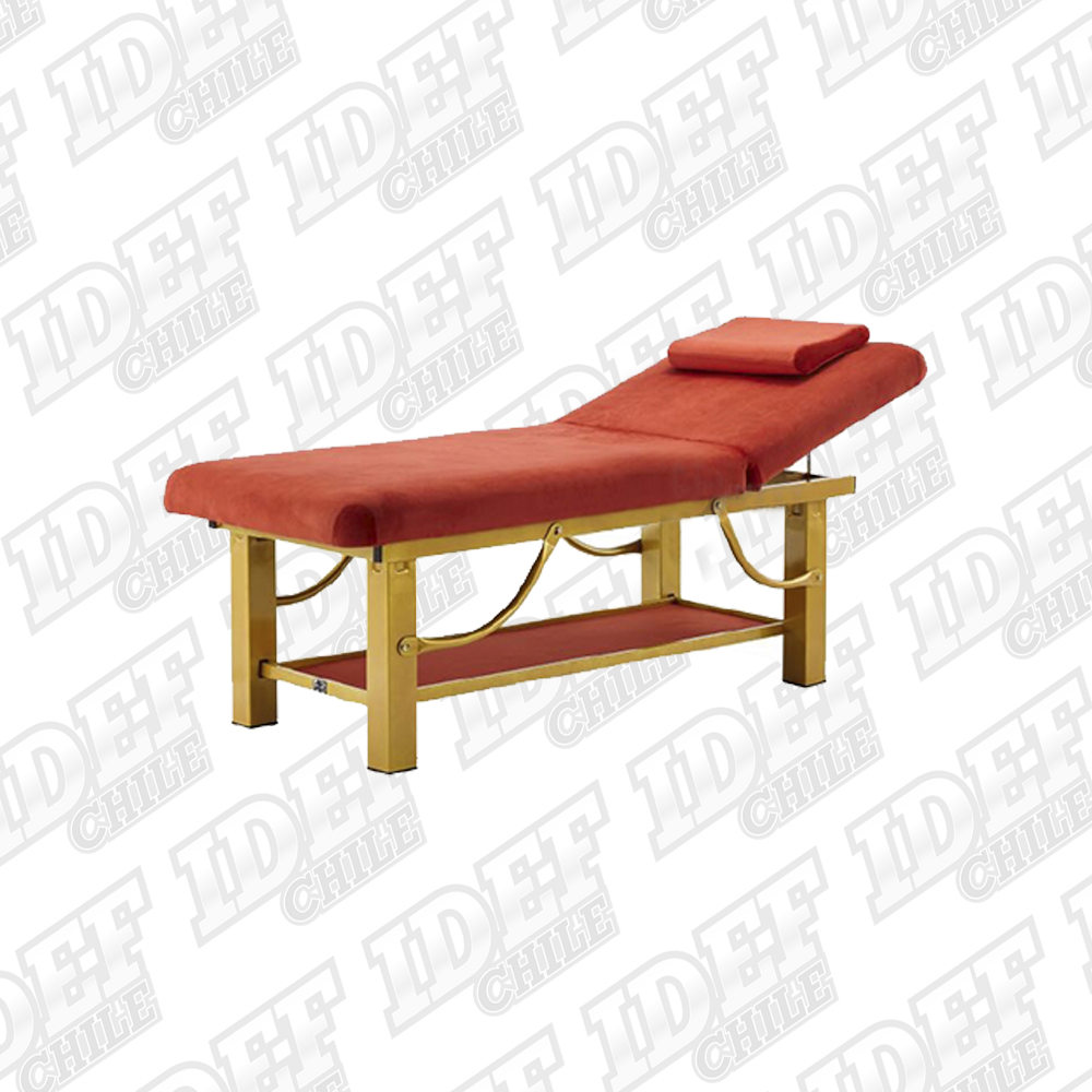 Camilla regulable base soporte (Naranjo)