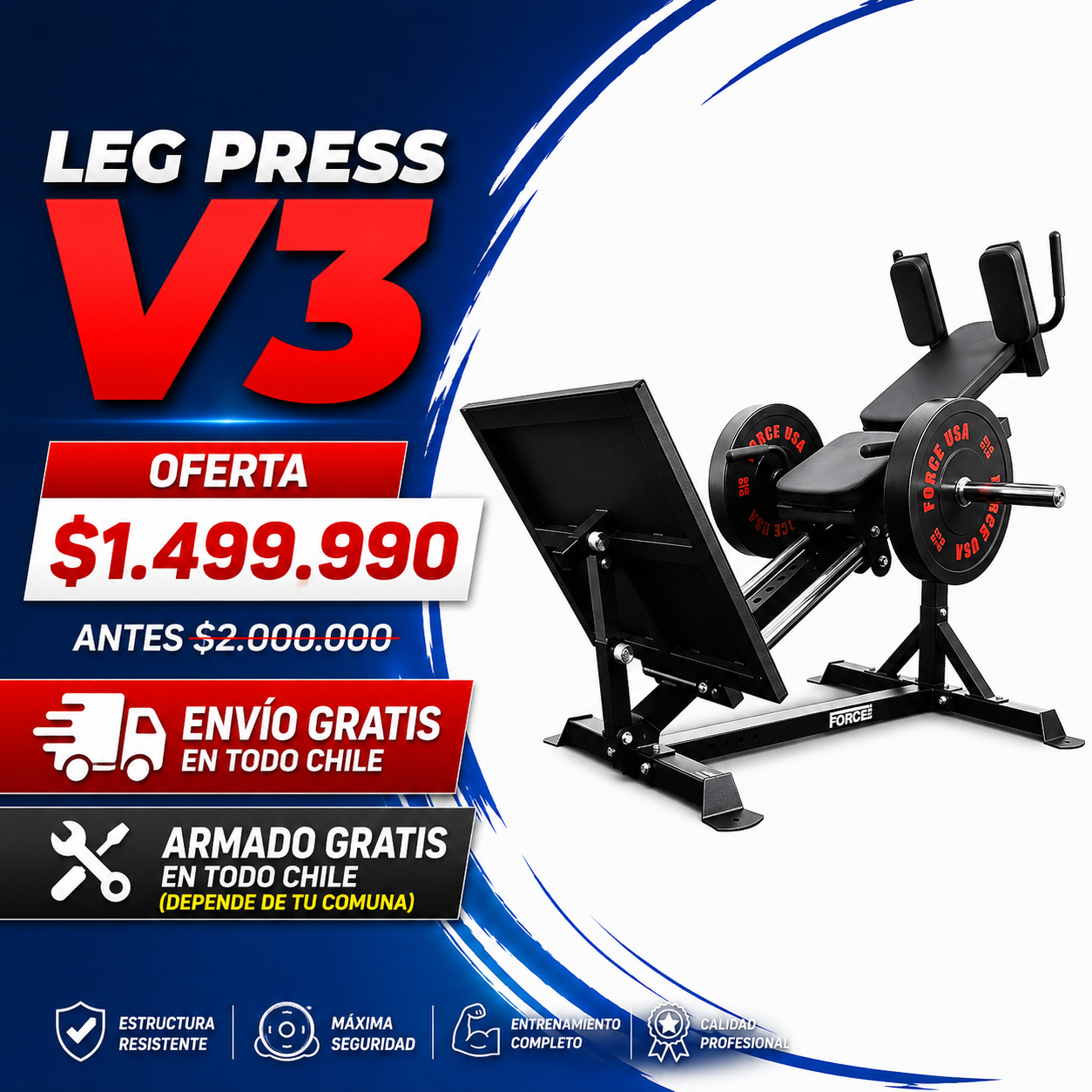 Leg Press & Hack Squat – V3
