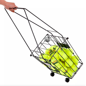 Canasto Para 72 Pelotas De Tenis O Padel Con Ruedas Teloon