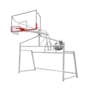 Arco de Baby fútbol 3 x 2 mt con aro de Basketball tablero 180 x 105 x 10 cm Tempered Glass