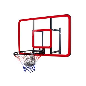 Tablero de Basketball 120 x 80 cm con red y aro 16 mm