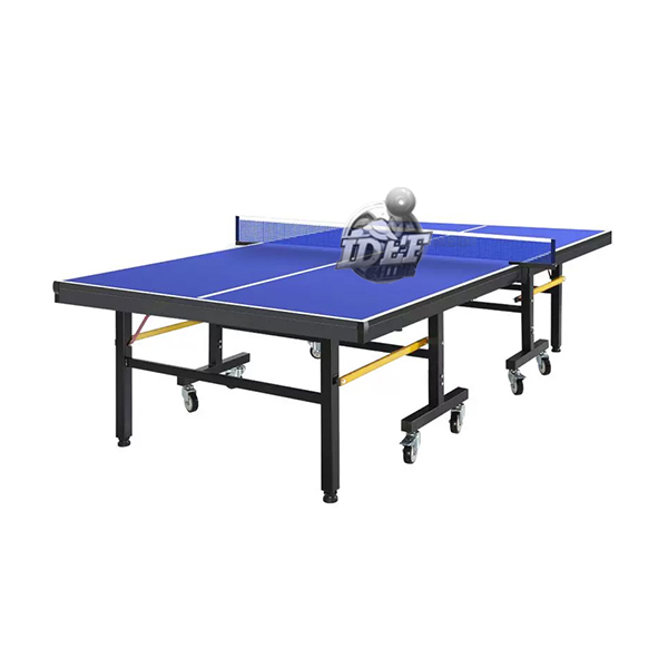 Mesa de Ping Pong 40 x 40 x 12 mm fibra de vidrio Indoor plegable con ruedas