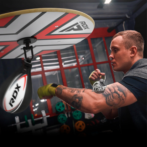Pera Boxeo RDX Cuero con Soporte Multi SBL-S2
