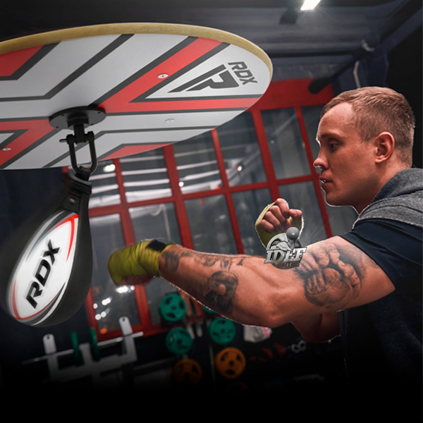 Pera Boxeo RDX Cuero con Soporte Multi SBL-S2 - Imagen 2