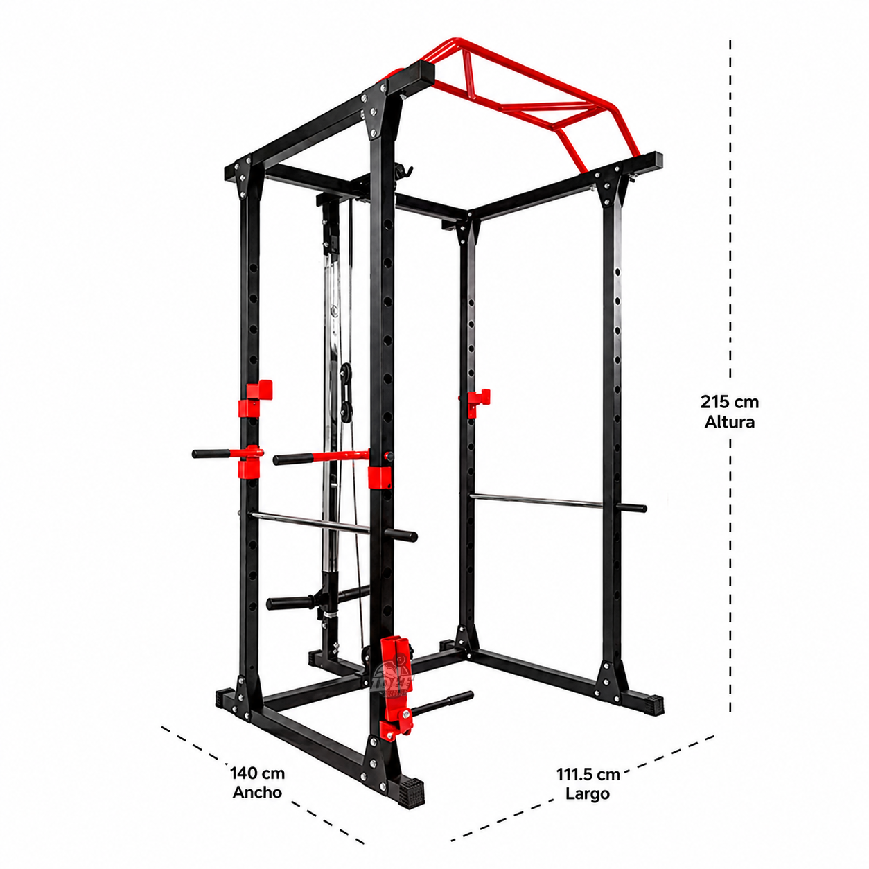 Jaula Power Rack Multifuncional - Imagen 3