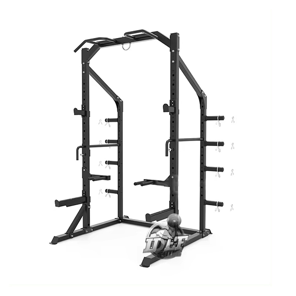 Jaula Half Rack soporte olímpico multifunción – MX-HR705