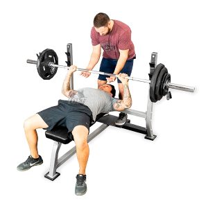 Press Banca Plana Olimpica 250 KG