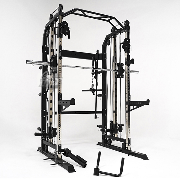 Jaula G3-B + Legpress + Chin01 + Stability + Dip Handle – Force - Imagen 4