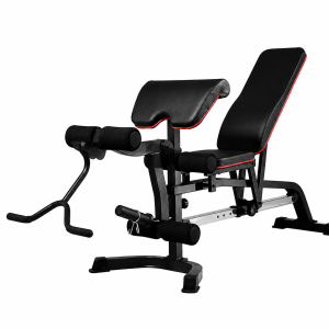 Banco Leg Extension soporte olímpico y Curl de Bíceps AD-185060