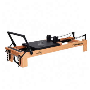 Infinity 2024 Reformer – Black – Pilates Metalife Brasil